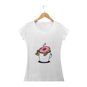 Camiseta Feminina Copo de Café 