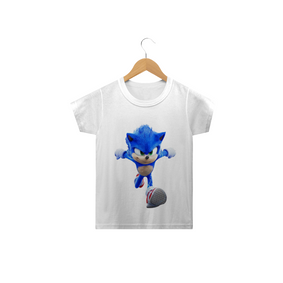 Camisa Infantil Sonic 