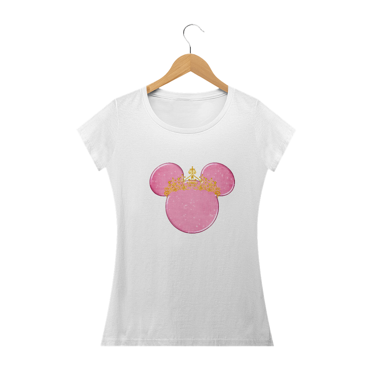 Nome do produto: camiseta feminina Minnie Realeza