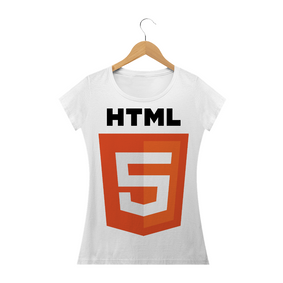 Camiseta Jovem Programadora HTML5