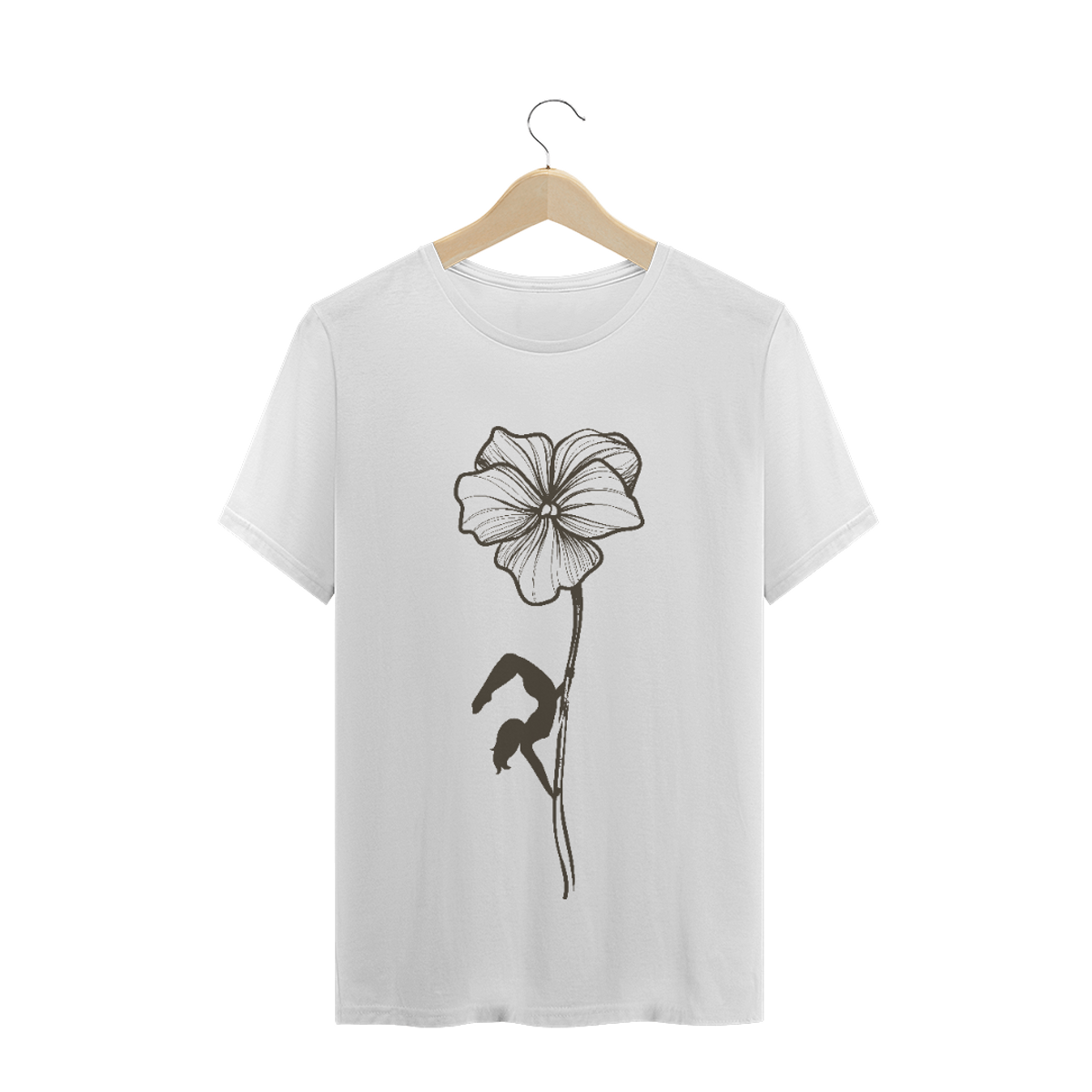 Nome do produtoCamiseta Pole Flor T-Shirt Quality