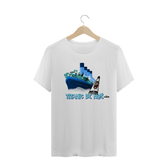 Camiseta Pastor Metralhadora - Titanic de Noé