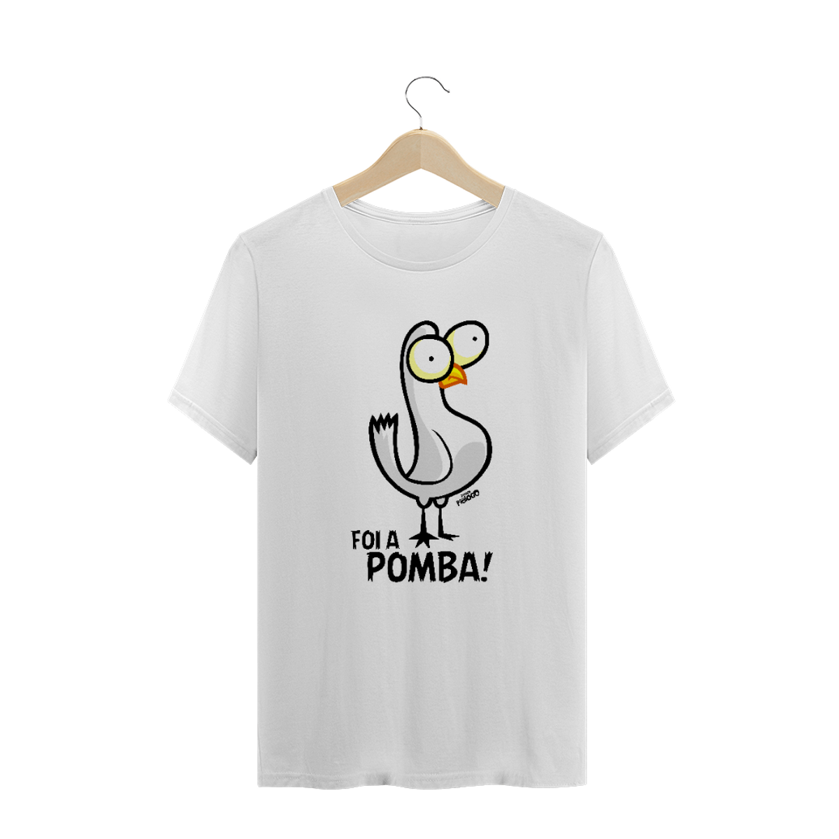Nome do produto: Camiseta Foi a Pomba - Avaiana de Pau