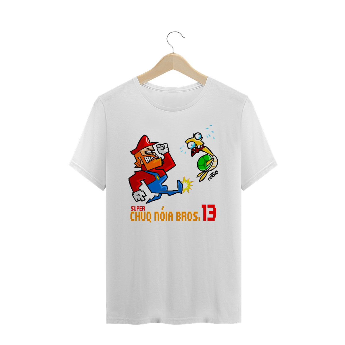 Nome do produto: Camiseta Super Chuq Nóia Bros