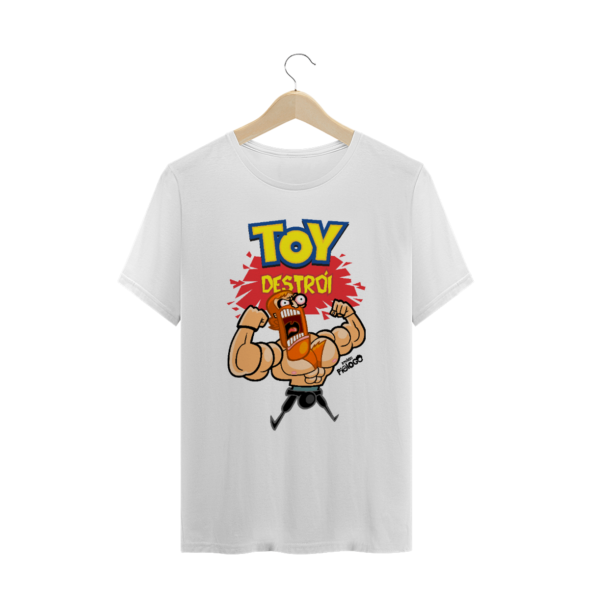 Nome do produto: Camiseta Chuq Nóia Toy Destrói