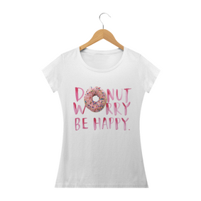 Camiseta Fem. Donut Happy