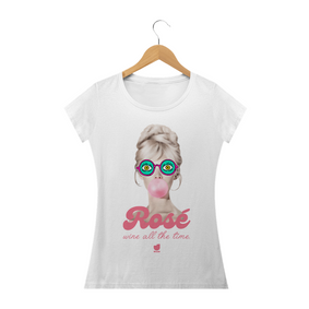 Nome do produto  Camiseta Feminina Rosé