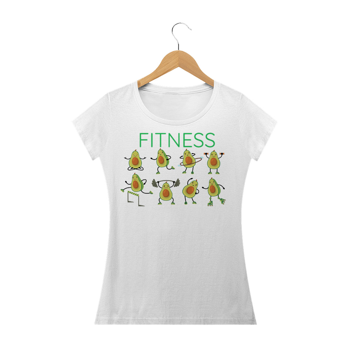 Nome do produto: Camiseta Abacate Fitness