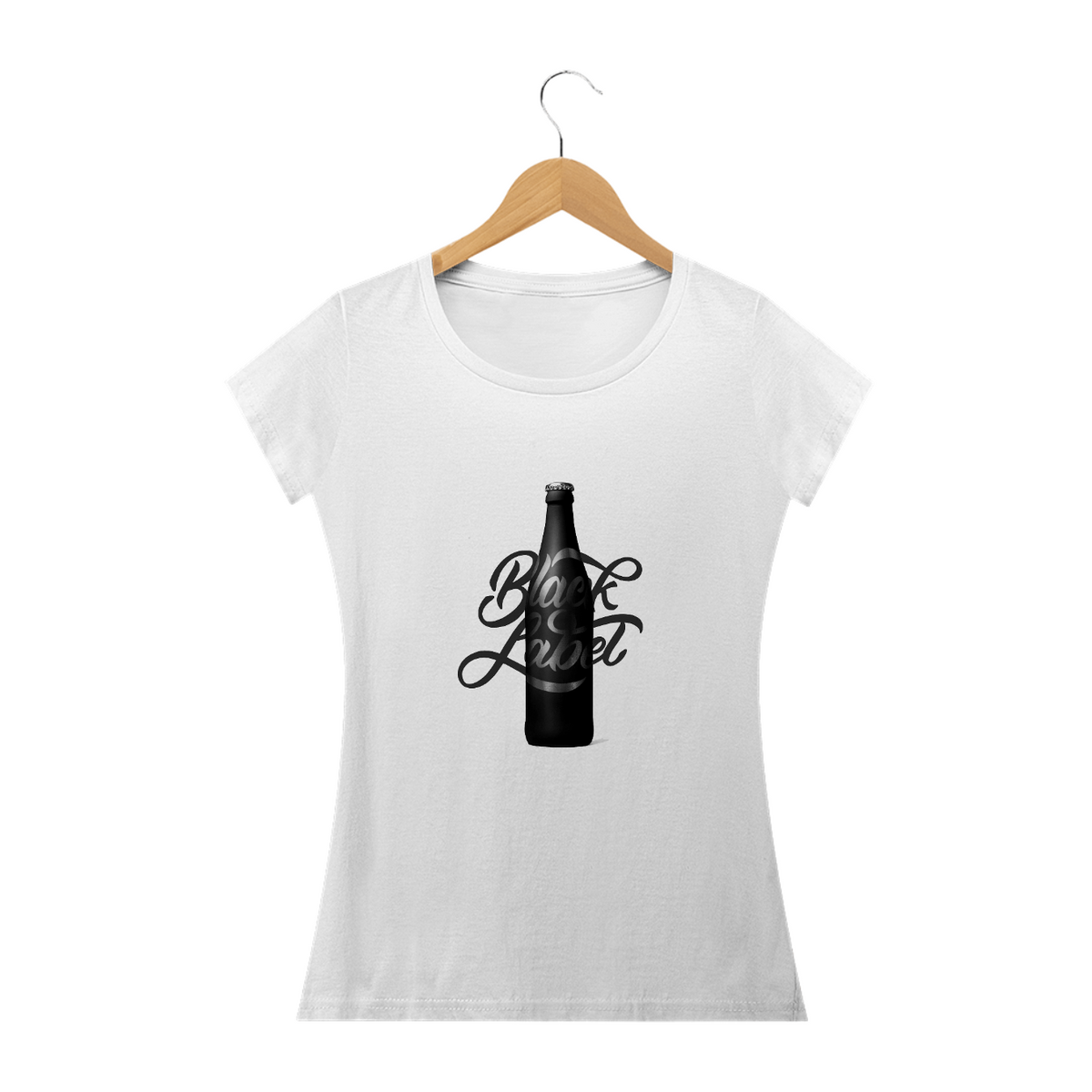 Nome do produto: Camiseta Fem. Black Label