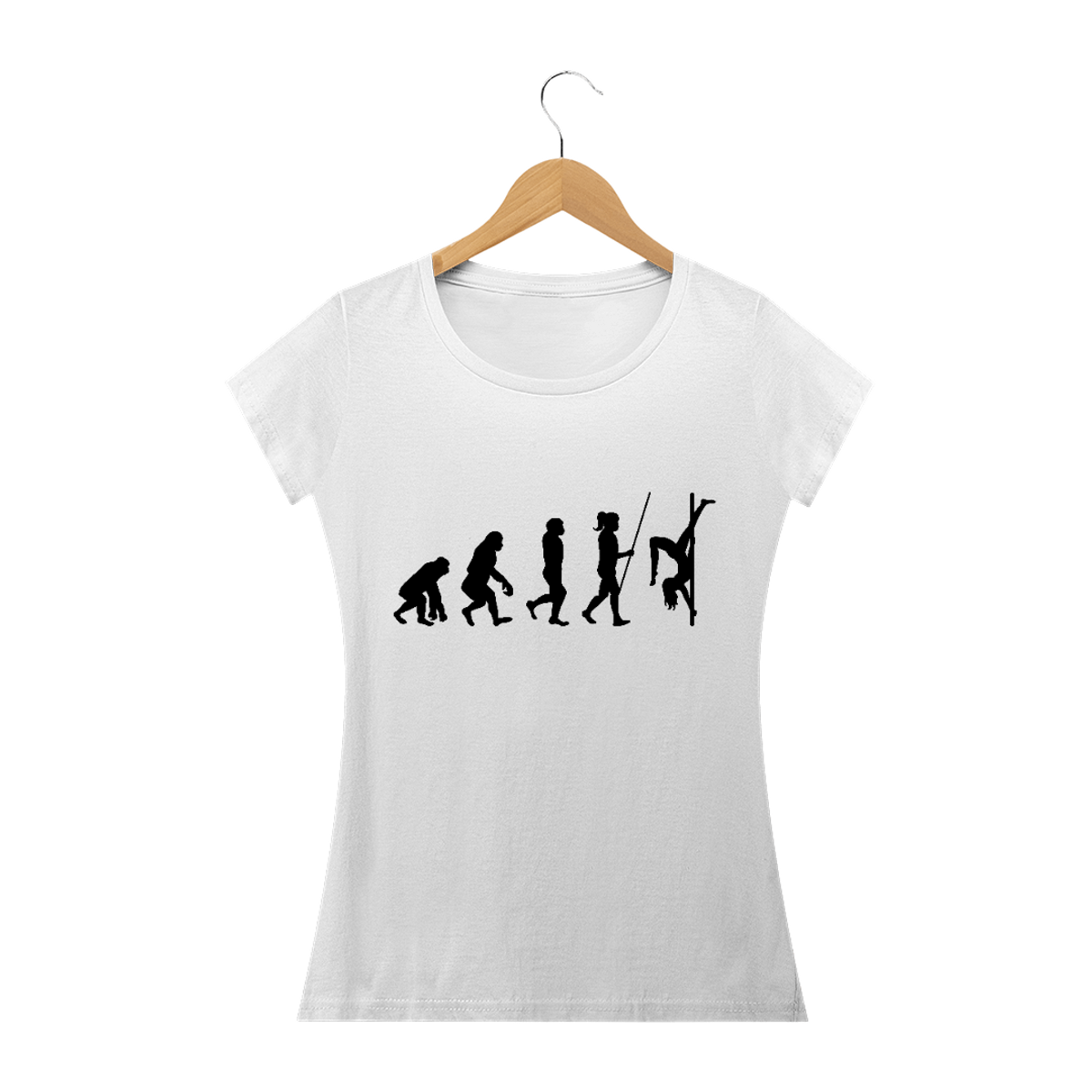 Nome do produtoCamiseta Evolução Pole Dance Baby Long Quality