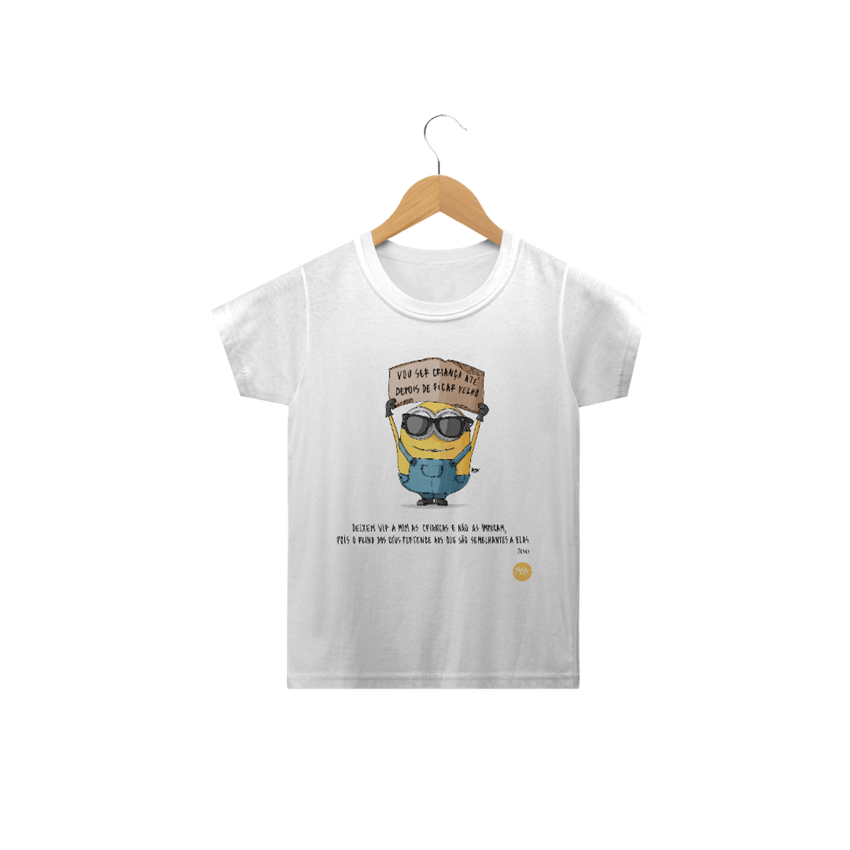 Nome do produto: T Shirt Infantil Vou ser criança