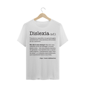 Nome do produto  Camiseta Dislexia Poética | Masculina