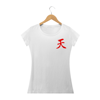 Camiseta Kanji Paraíso - Akuma SF - Fem