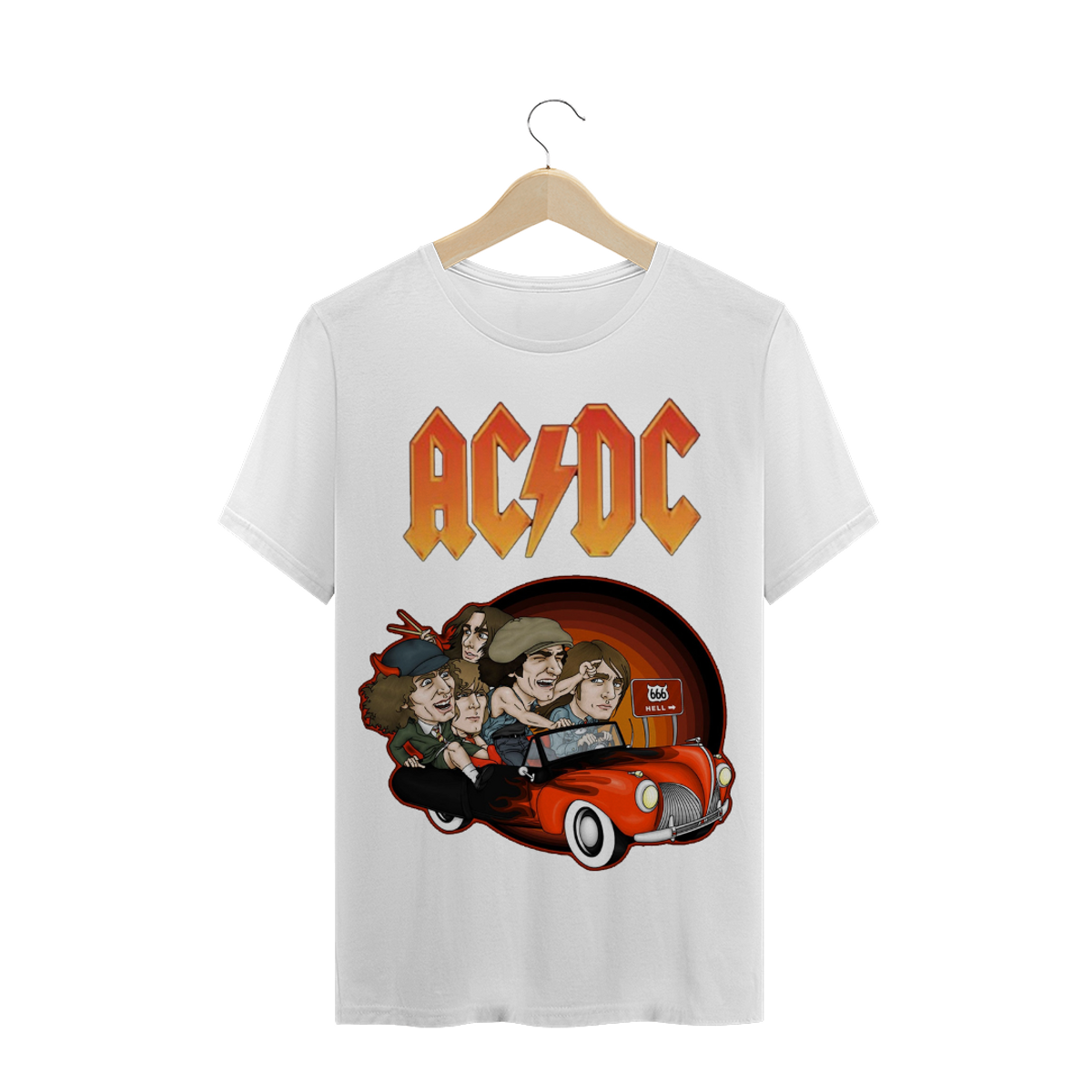 Nome do produtoCamsieta AC/DC Car