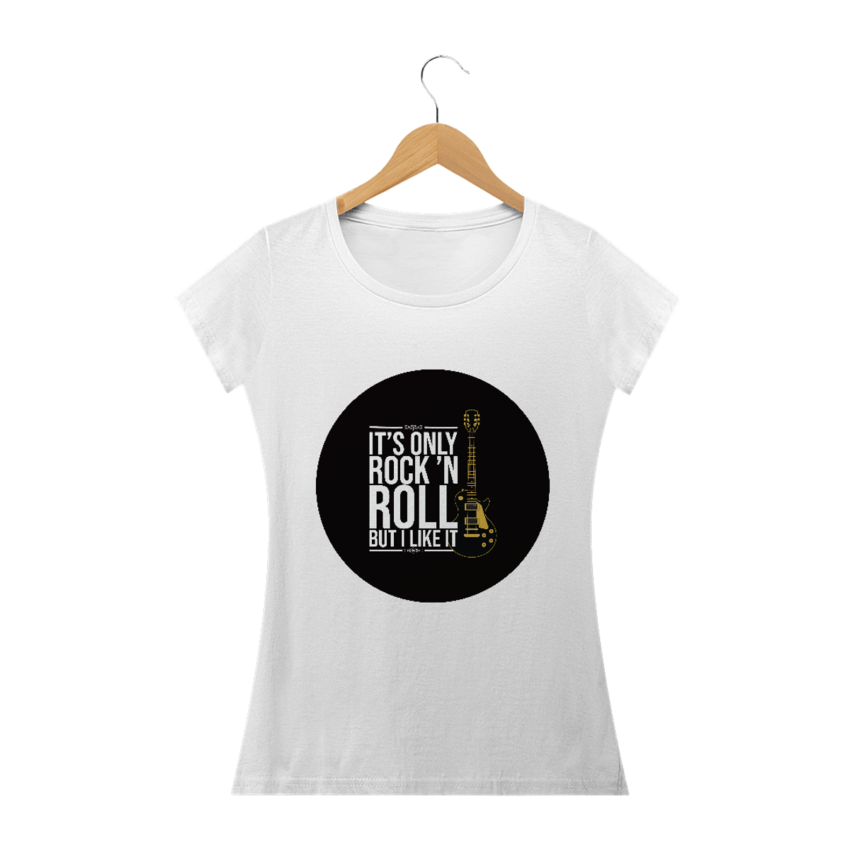 Nome do produto: Camiseta Feminina Rock