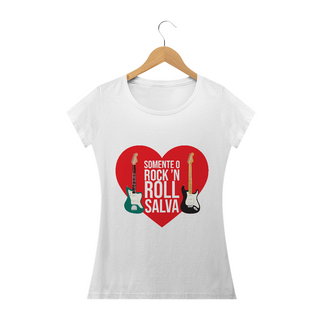 Camiseta Feminina Rock Salva