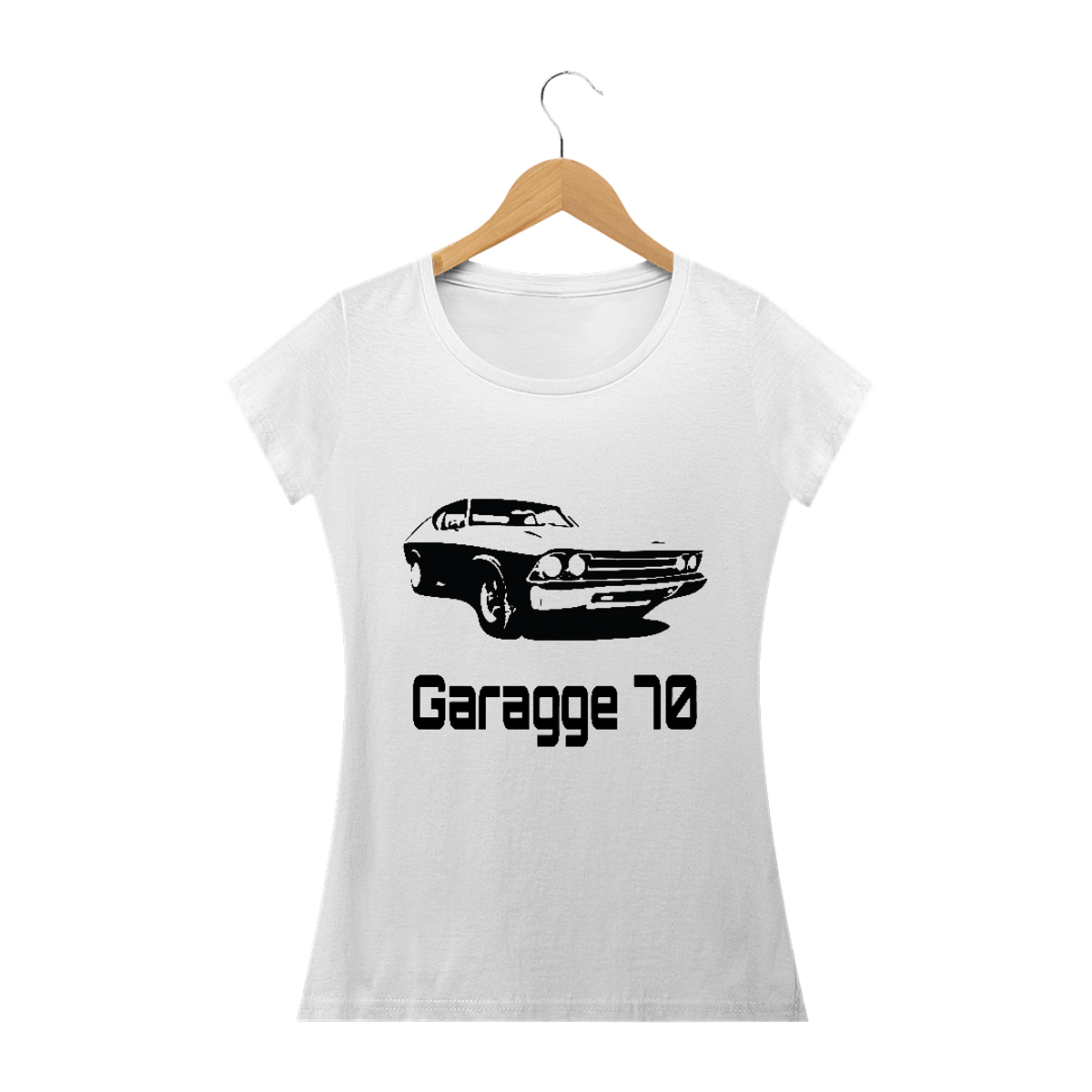 Nome do produto: Camiseta Feminina Garagge 70