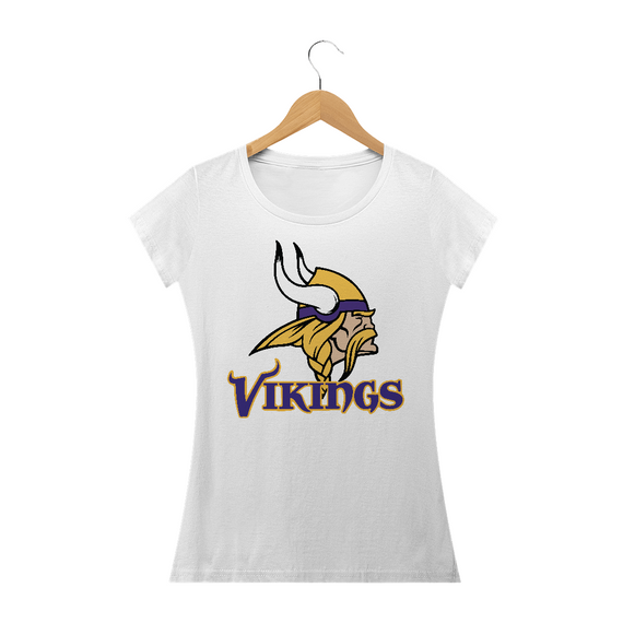 Camiseta Feminina Vikings 2