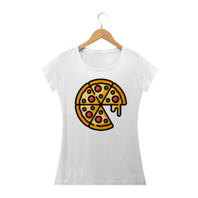 Camiseta Feminina Pizza