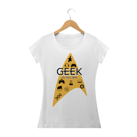 Camiseta Feminina Eu sou Geek