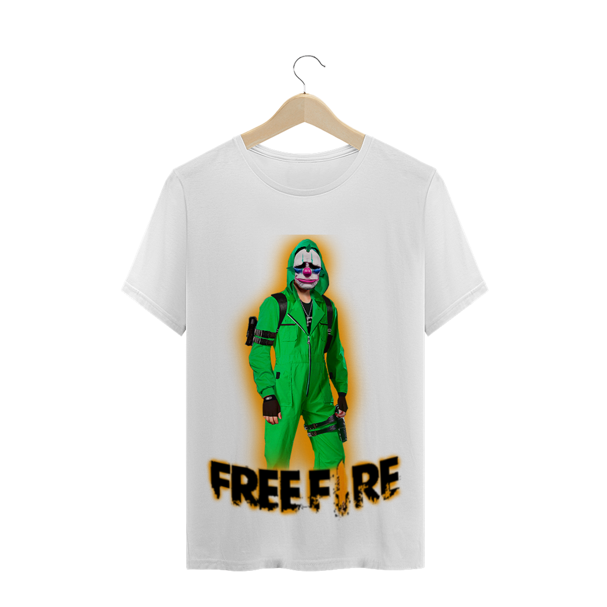 Nome do produto: Camiseta TOP Criminal - Free Fire