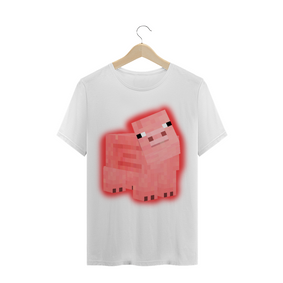 Camiseta Pig - Minecraft