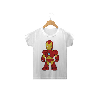 Camiseta Infantil Homem de Ferro Kids