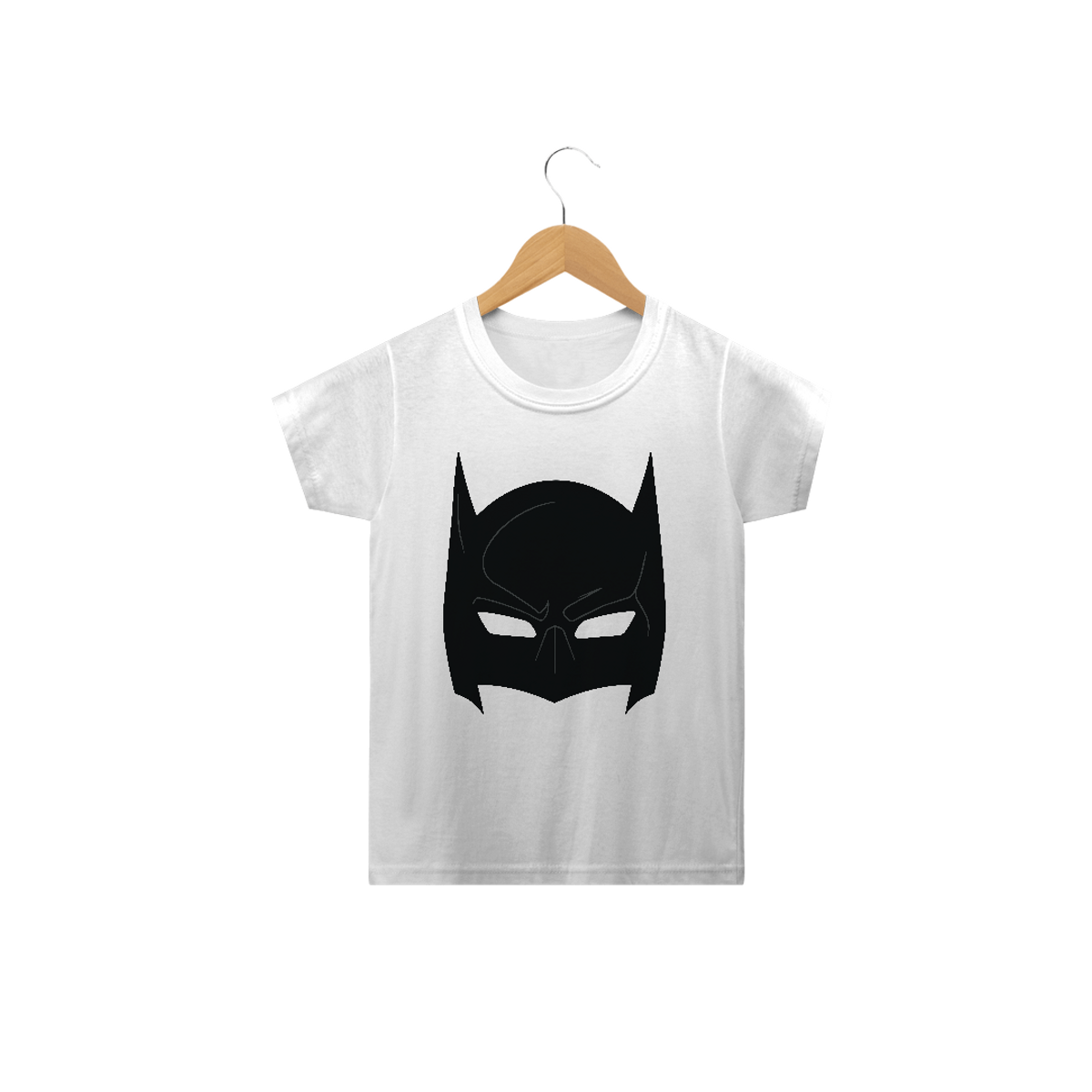 Nome do produto: Camiseta Infantil Mascara Batman