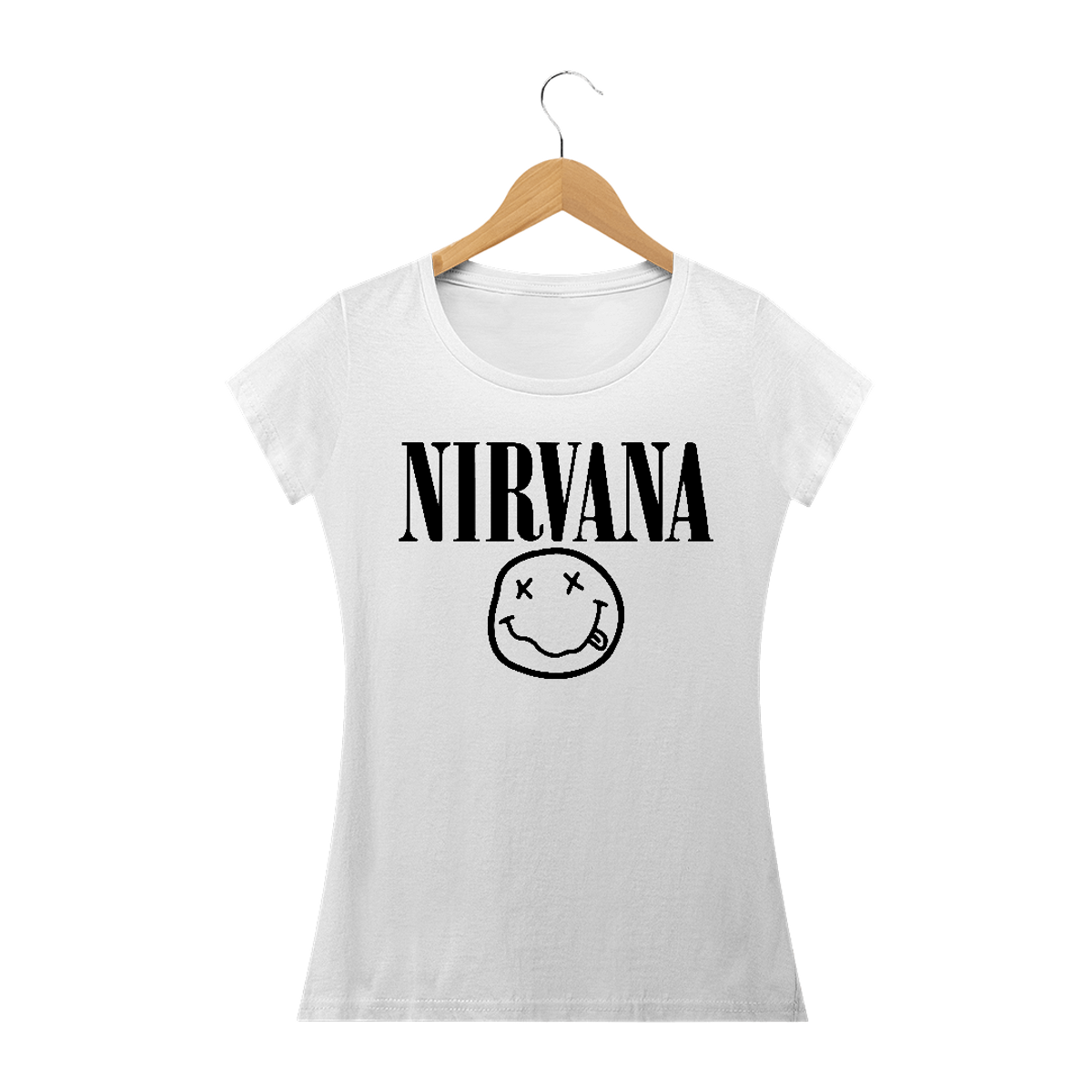 Nome do produto: Camiseta Feminina Nirvana 02