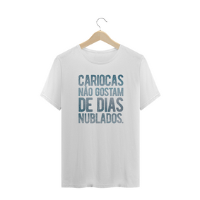 Dias Nublados / T-Shirt Prime Masculina Branca