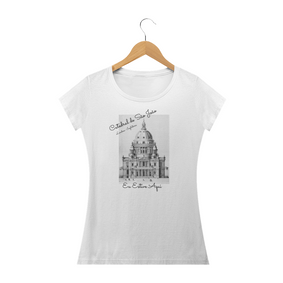 Camiseta Catedral São João - Londres - Série Feminina
