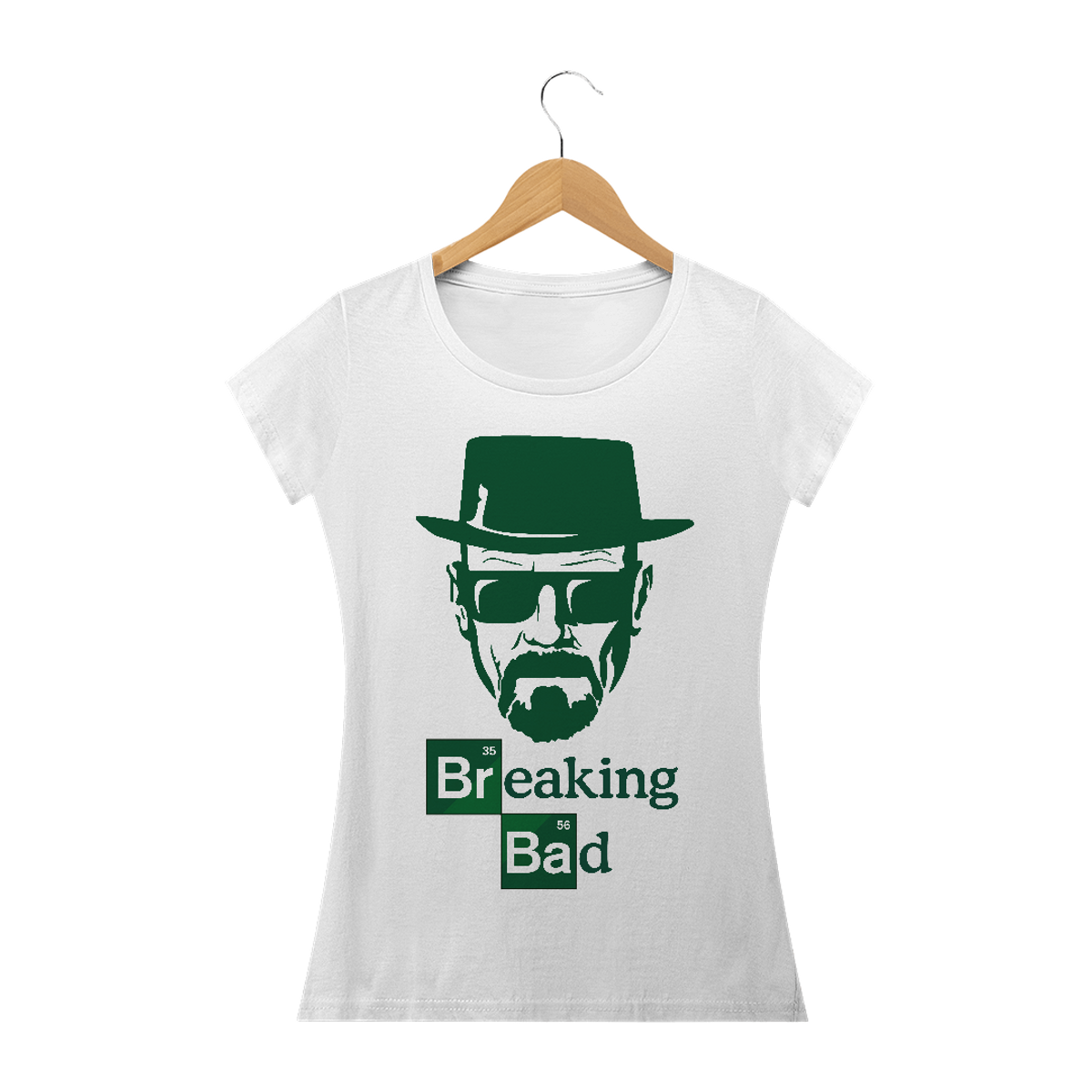 Nome do produto: Camiseta Feminina Breaking Bad 01