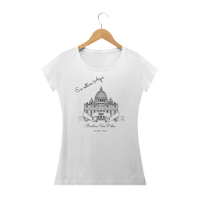 Camiseta Vaticano Feminina