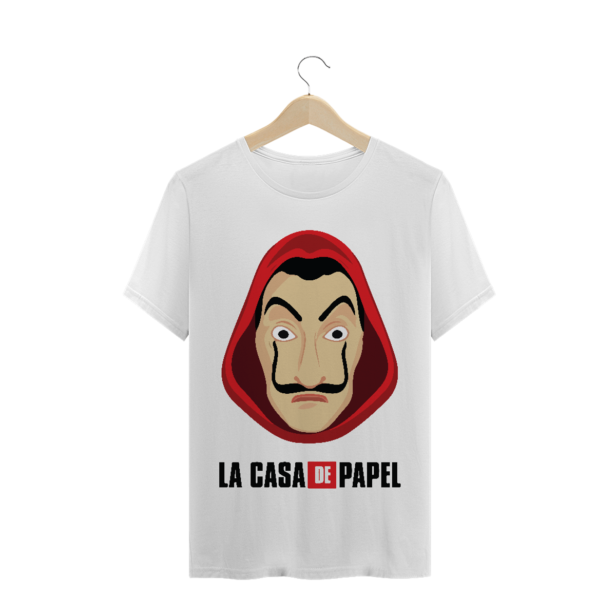 Nome do produto: Camiseta Básica La Casa de Papel