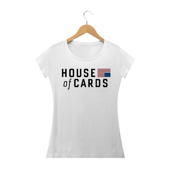 Camiseta Feminina House of Cards