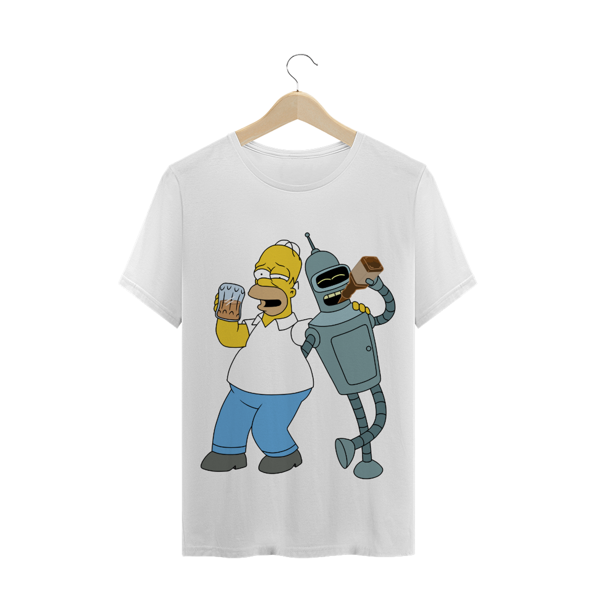 Nome do produtoT-SHIRT QUALITY HOMER & BENDER