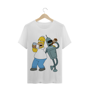 Nome do produtoT-SHIRT QUALITY HOMER & BENDER