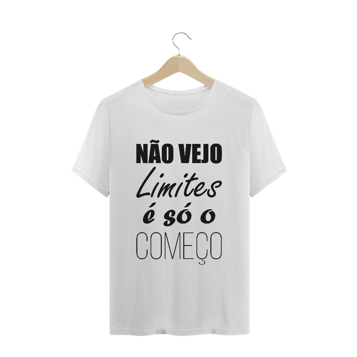 Nome do produtoT-SHIRT QUALITY NÃO VEJO LIMITES É SÓ O COMEÇO