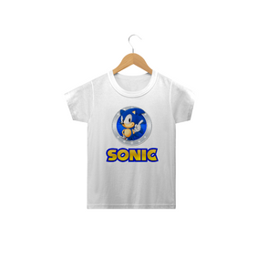 Camiseta Infantil Sonic