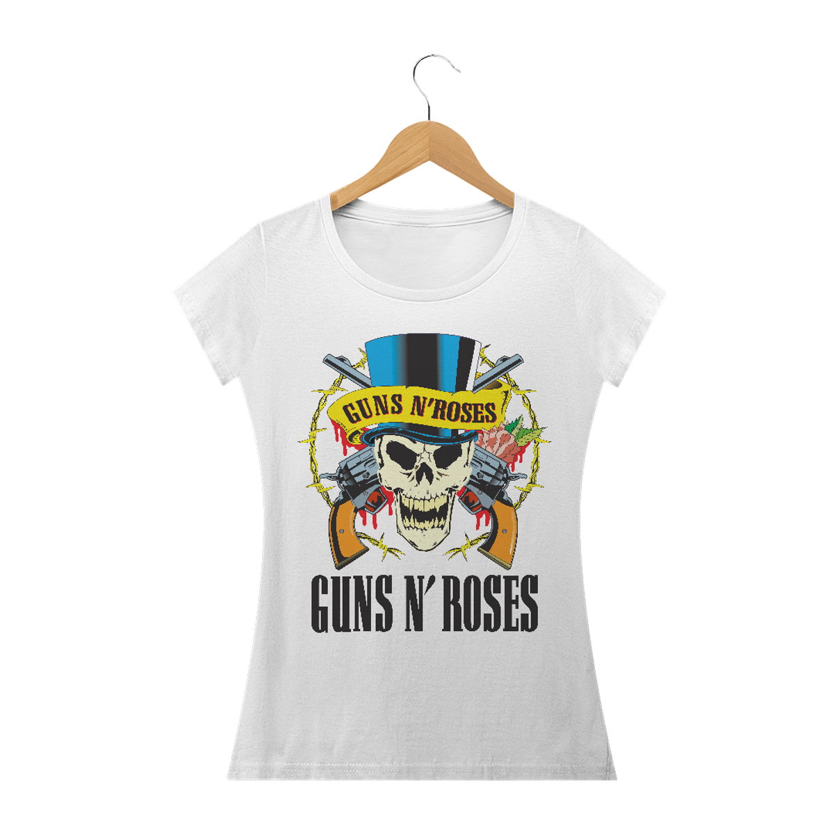 Nome do produto: Guns N\' Roses 02 Feminina
