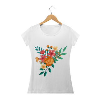 Camiseta floral 