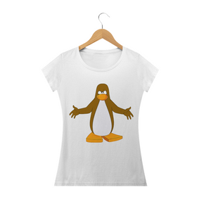 Camiseta Feminina Club Penguin