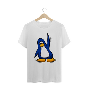 Camiseta Masculina Club Penguin Azul