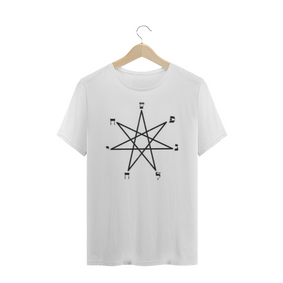 Camiseta Heptagrama Hebraico 