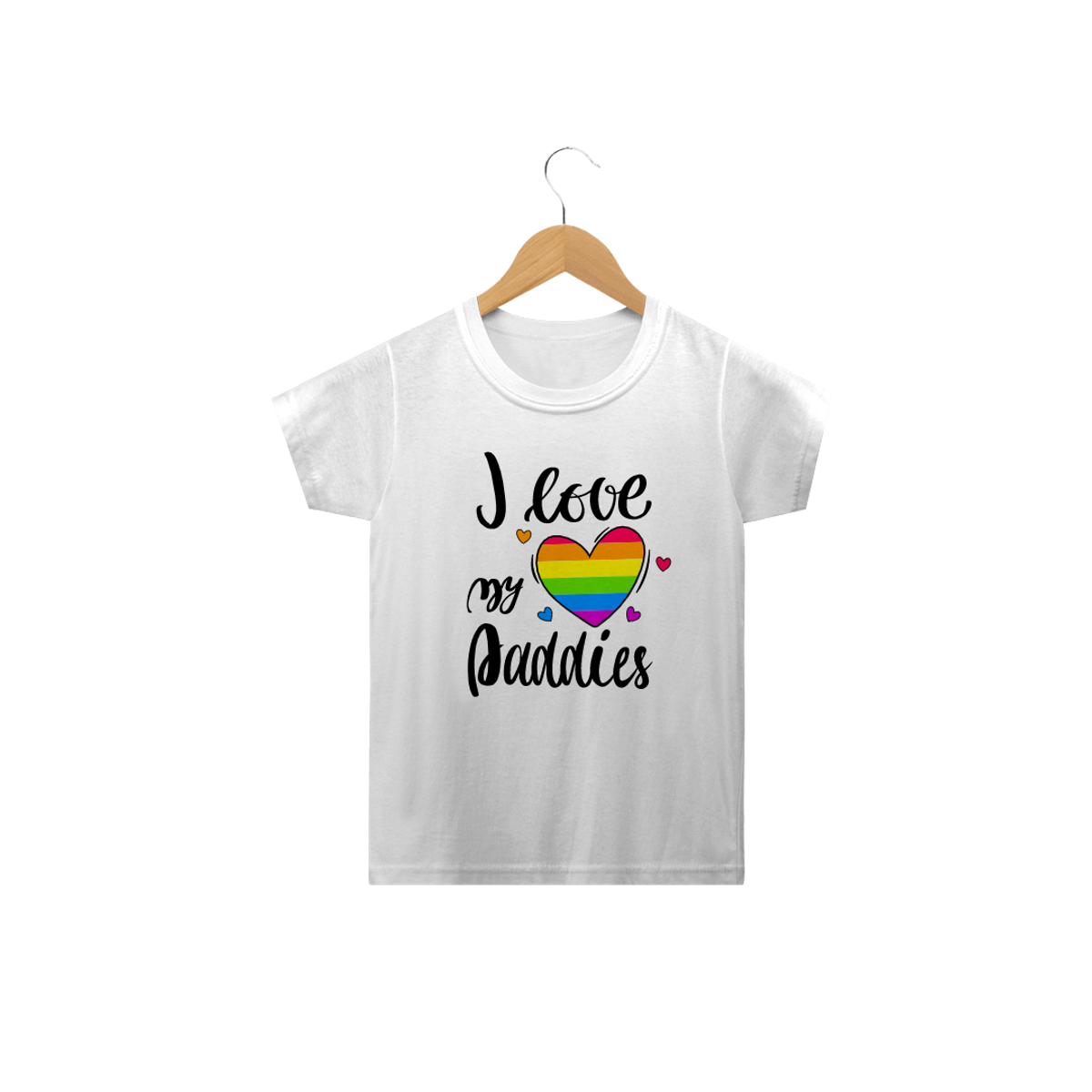 Nome do produtoT-shirt KID (infantil) Love Daddies