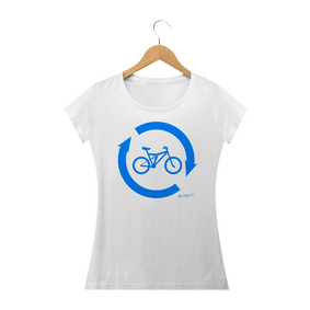 Camiseta Baby Long (Basic) Bike Blue 