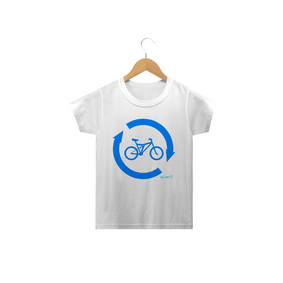 Camiseta Infantil Blue Bike