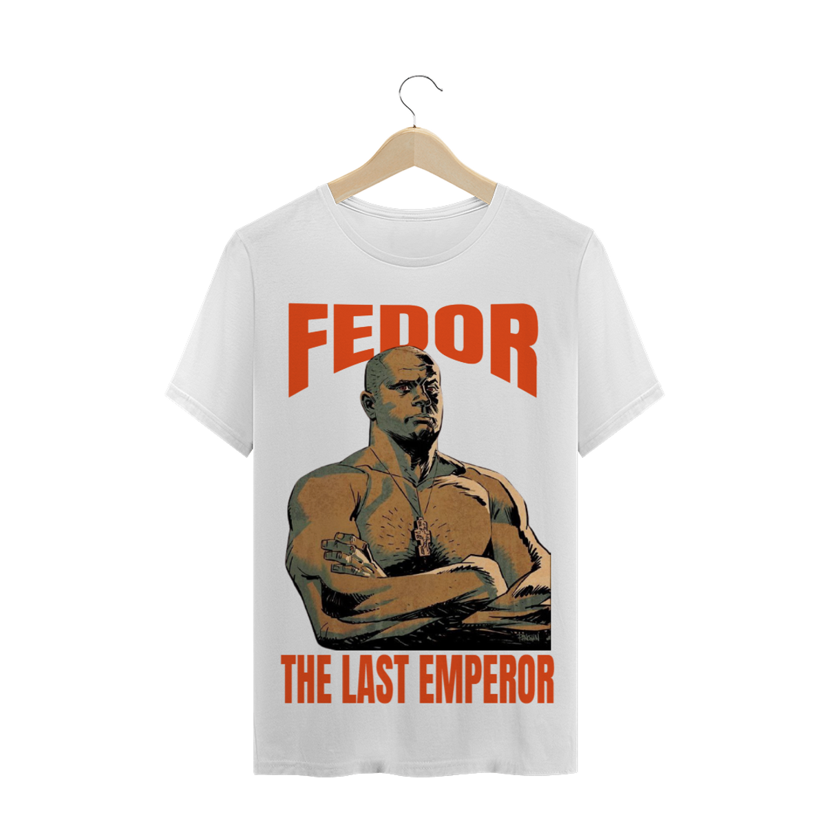 Nome do produto: Camiseta Fedor Emelianenko MMA Champion