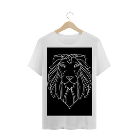 Camiseta preta - Leão