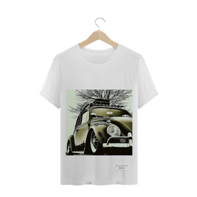 Camiseta ZAYA Carros Antigos | Fusca Branca